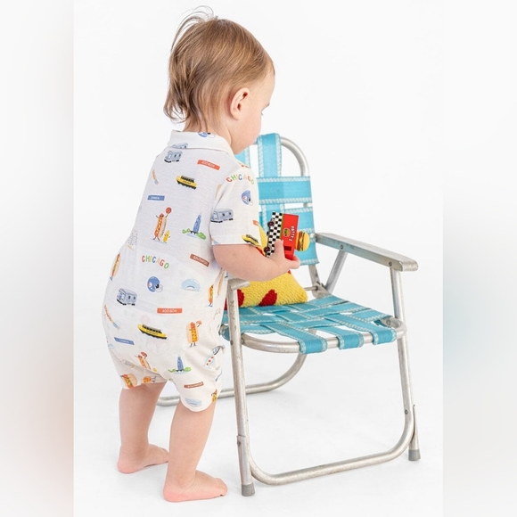 BAMBOO CHICAGO FIELD TRIP ROMPER PERFECT PRELOVED CONDITION - Picture 1 of 6